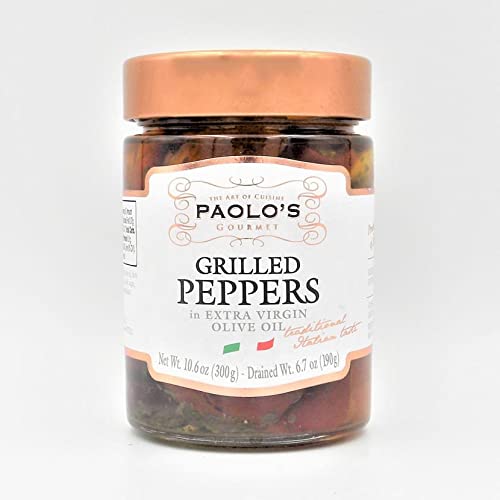 PAOLO GRILLED PEPPERS IN OIL  6 / 10.6 OZ