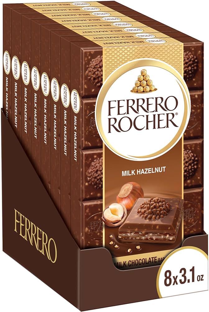 FERRERO ROCHER CHOCOLATE BAR  8/ 90g