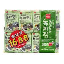 WANG SEASONED SEAWEED SNACKS 16PACKS 6 / 16 / 0.14oz