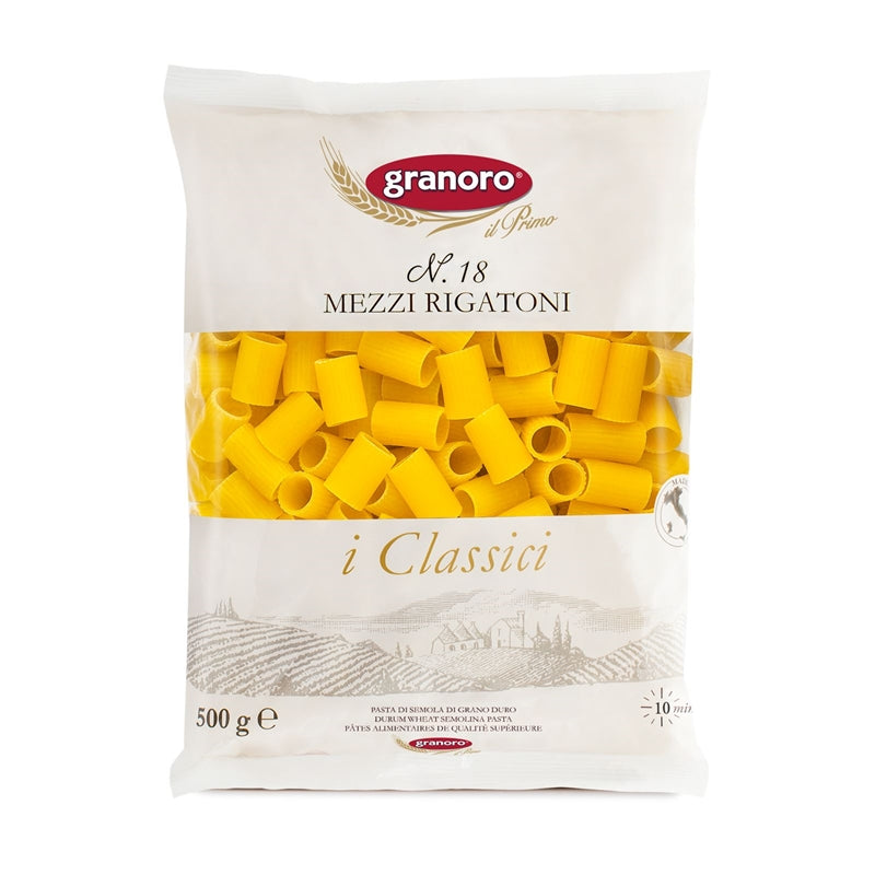 GRANORO PASTA #18 MEZZI RIGATONI 20/454G