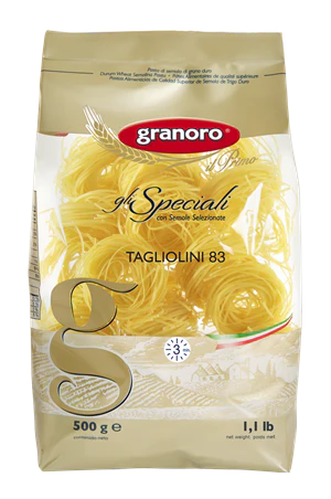 GRANORO PASTA #83 *SP CUT* TAGLIOLINI NEST 12/500G