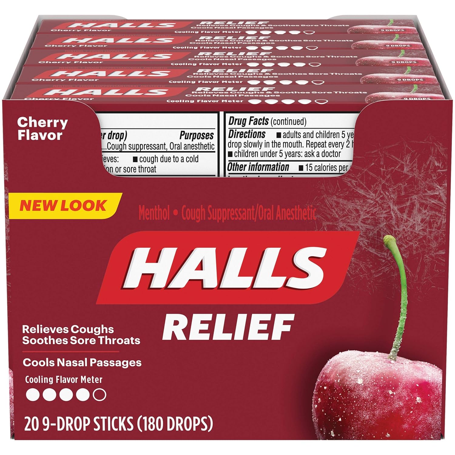 HALLS 20 STICKS /9 DROP