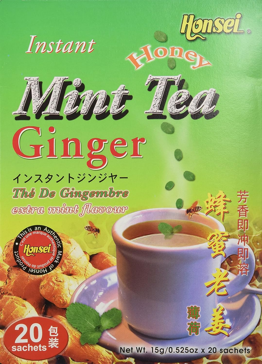 HONSEI GINGER TEA 24/20S