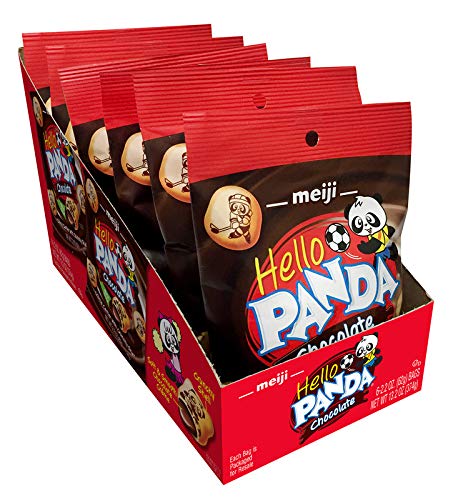 MEIJI HELLO PANDA BAGS  6/ 2.2oz