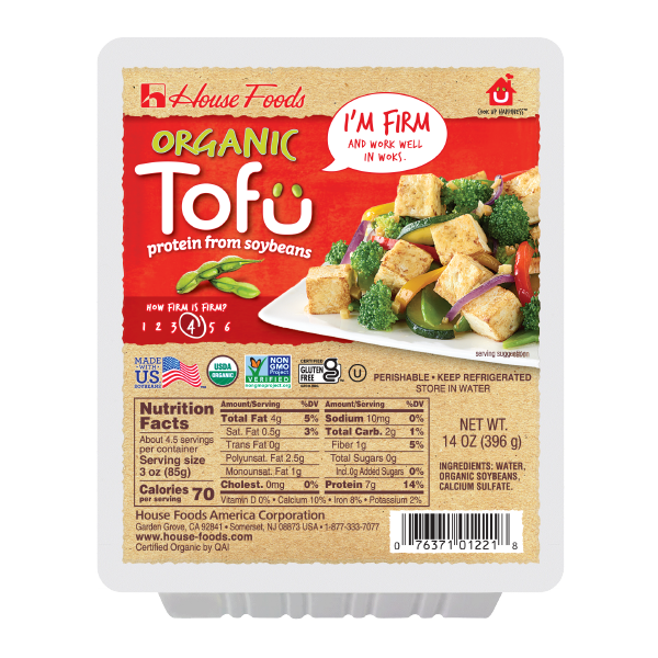 HOUSE OGARNIC TOFU 12/ 14oz