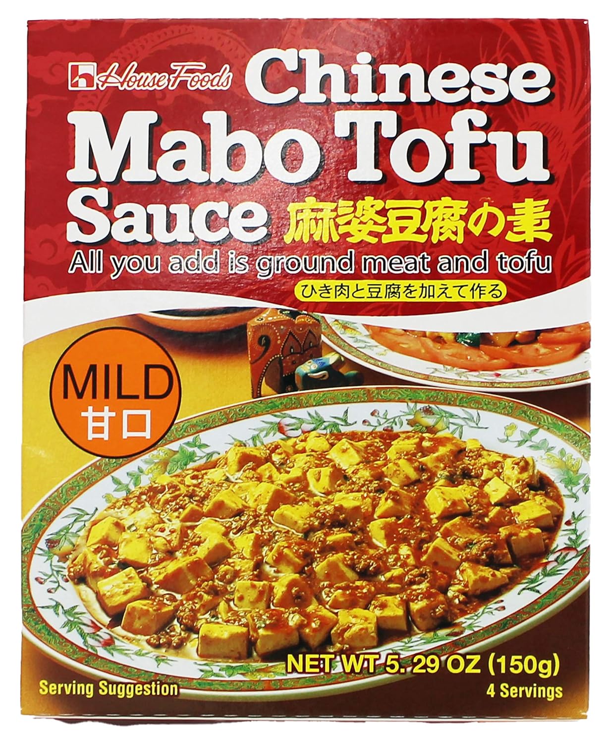 HOUSE MABO TOFU SAUCE  10/ 5.29oz