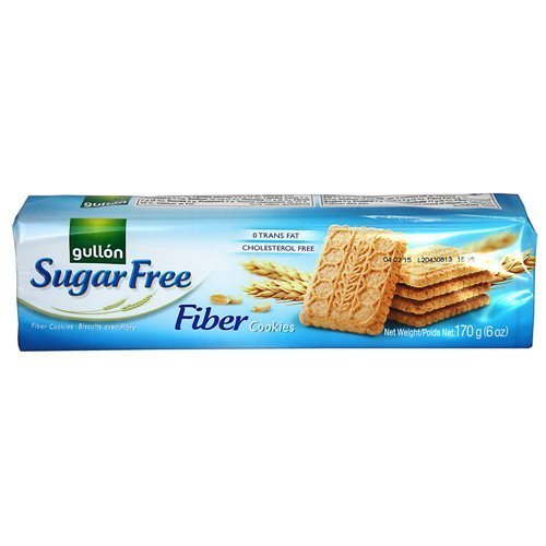 GULLON FIBER SOCIAL BISCUIT SUGAR FREE 16/ 6oz