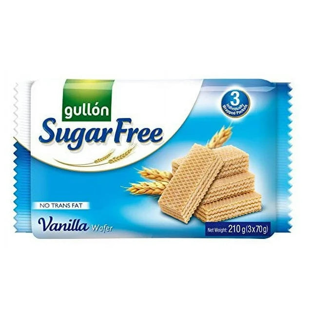 GULLON WAFER SUGAR FREE 12/ 7.41oz