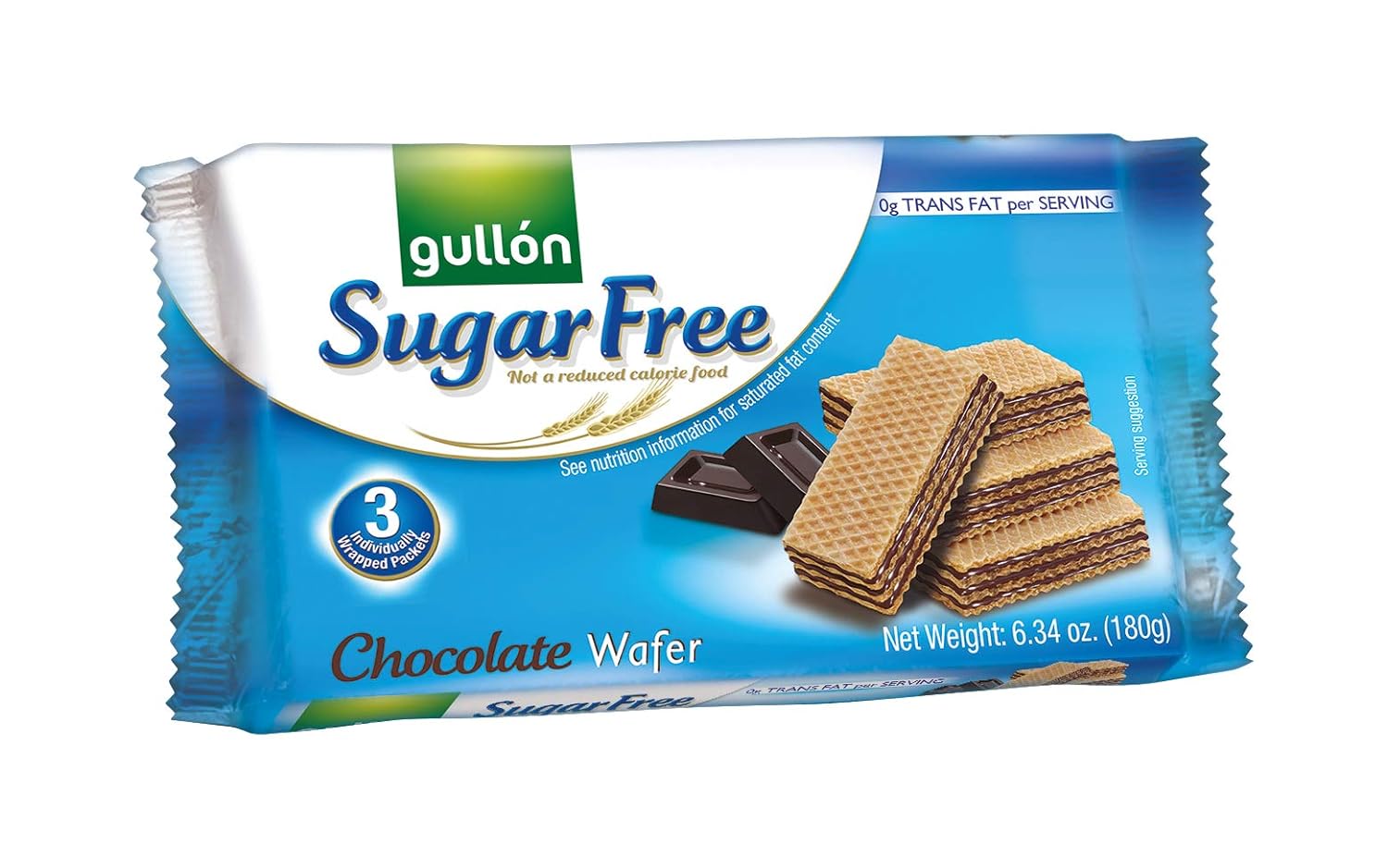 GULLON WAFER SUGAR FREE 12/ 7.41oz