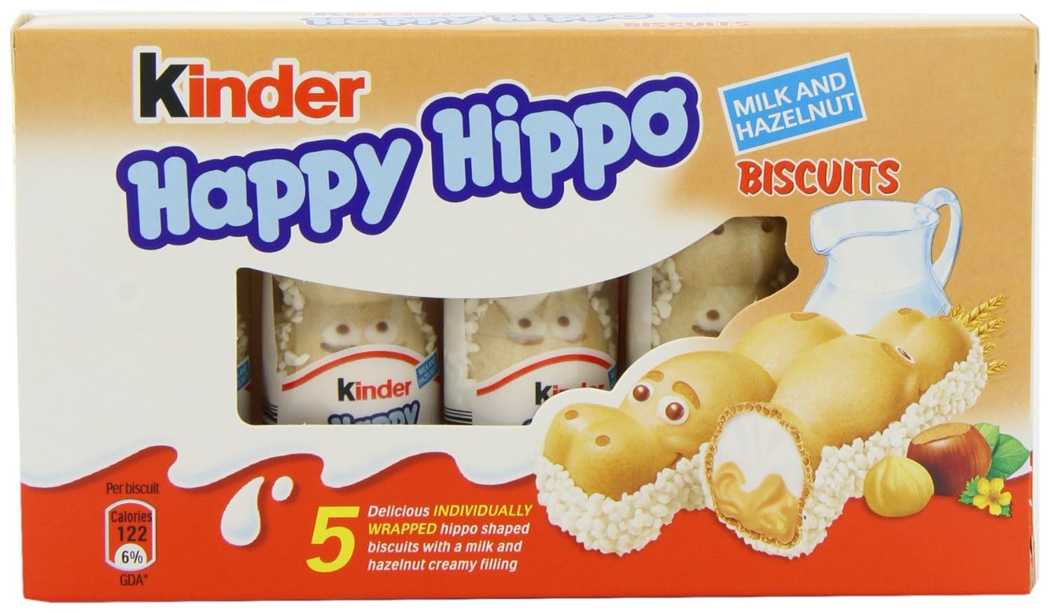 KINDER HAPPY HIPPO 10/5PC