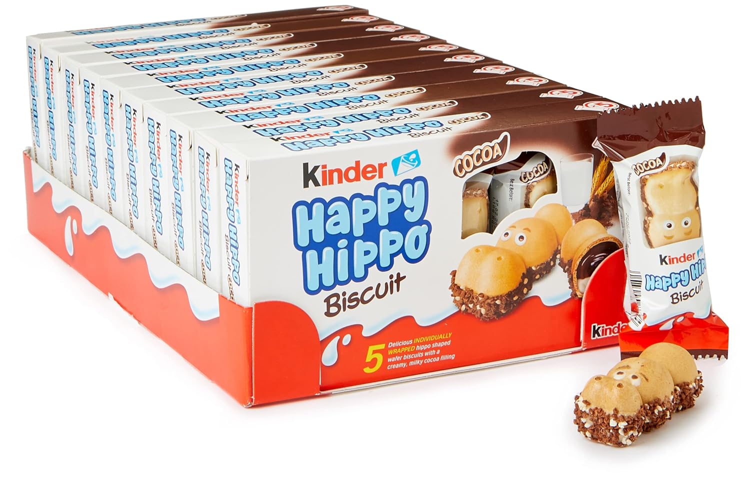 KINDER HAPPY HIPPO 10/5PC