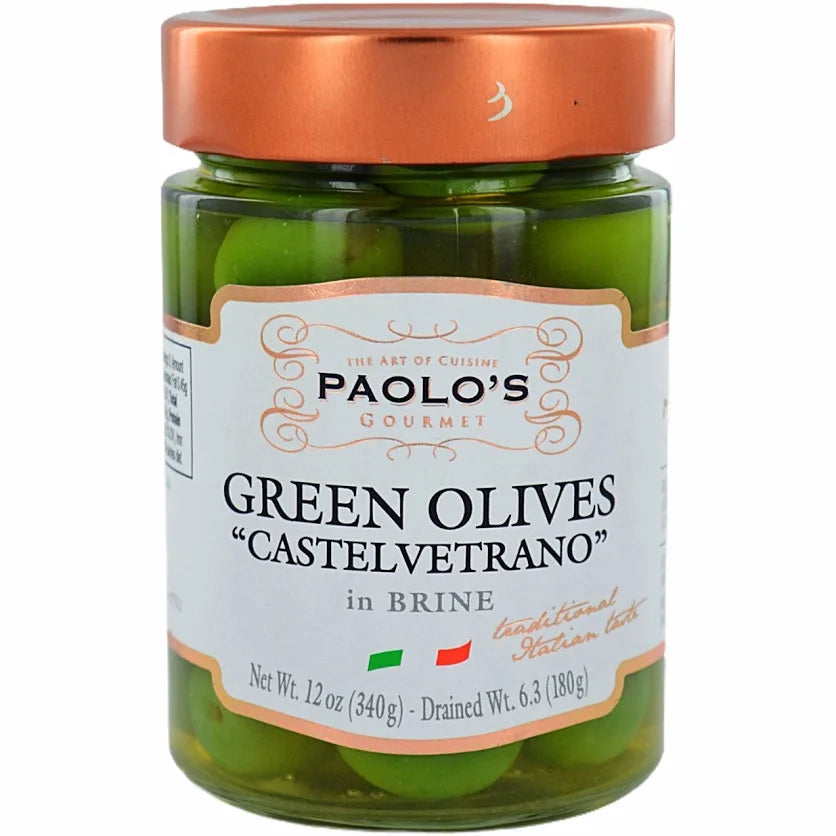 PAOLO'S CASTELVETRANO OLIVE (NO PITTED)