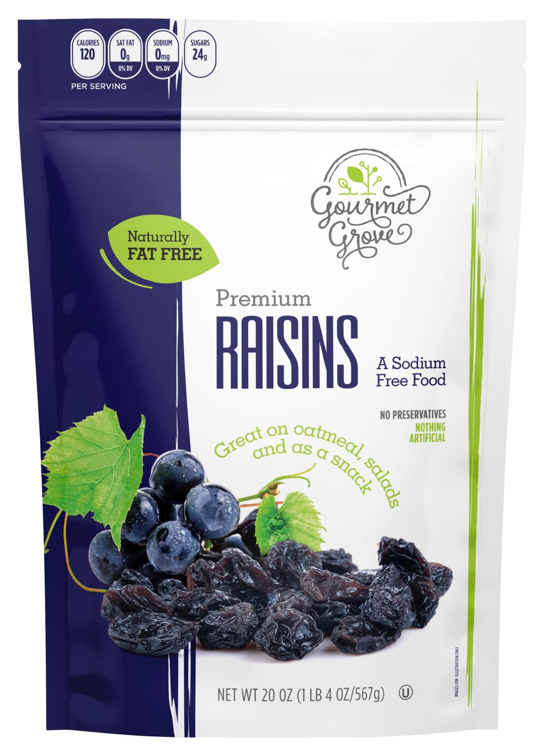 Gourmet Glove Raisins Premium 12 / 6oz