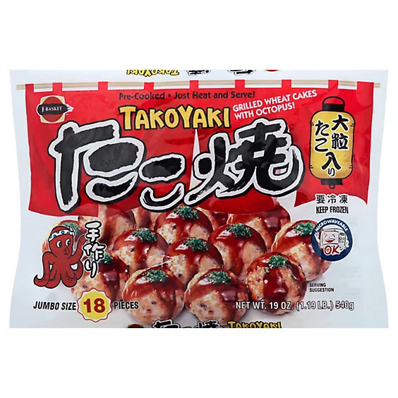 JFC TACOYAKI FROZEN 10/ 19 OZ