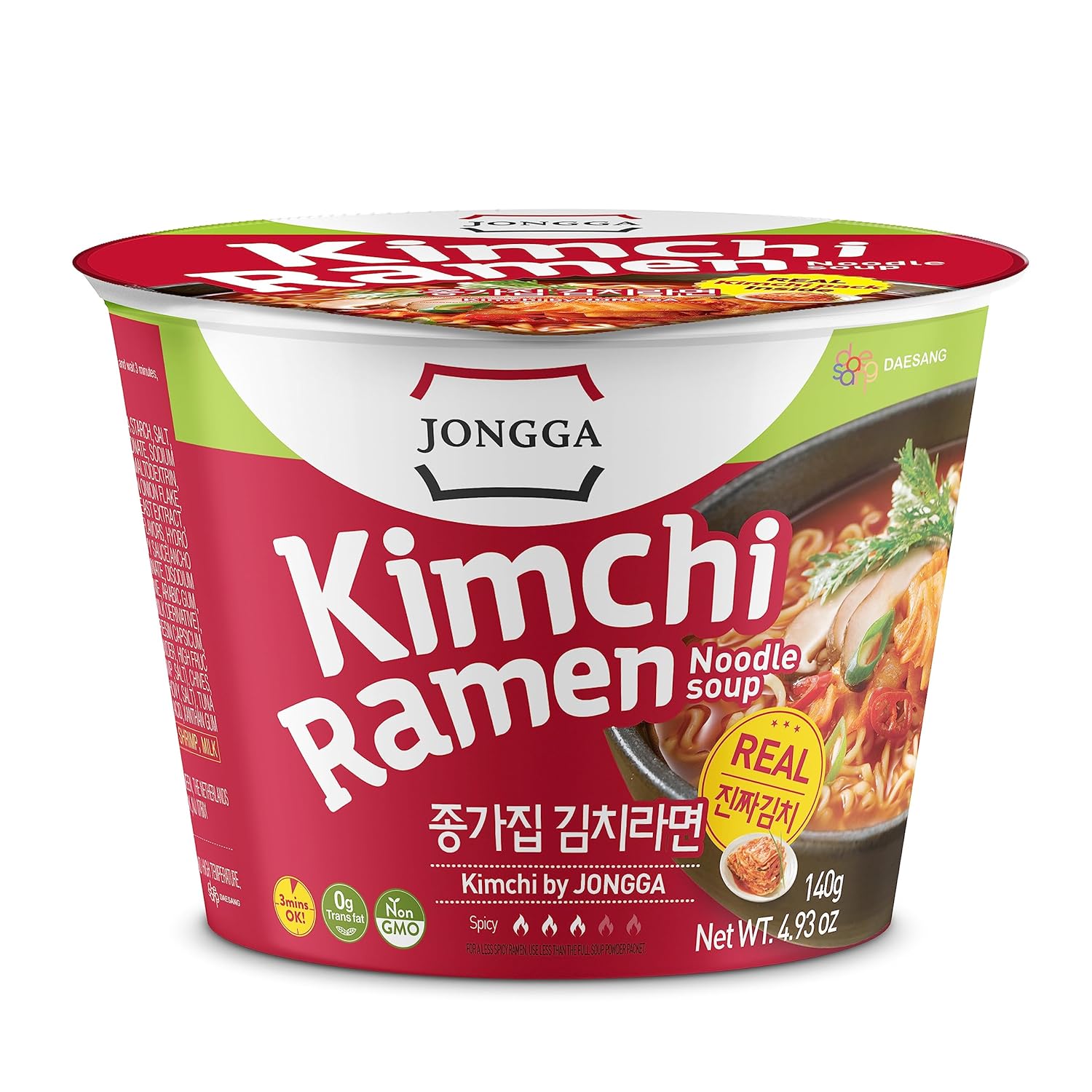 JONGGA KIMCHI RAMEN CUP 6 PACK