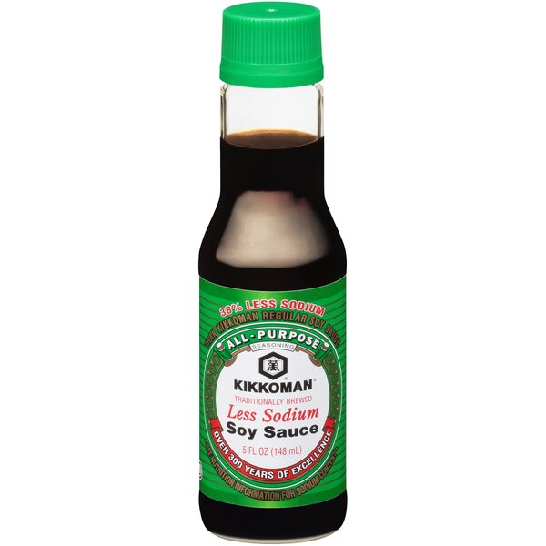 KIKKOMAN LESS SODIUM SOY SAUCE