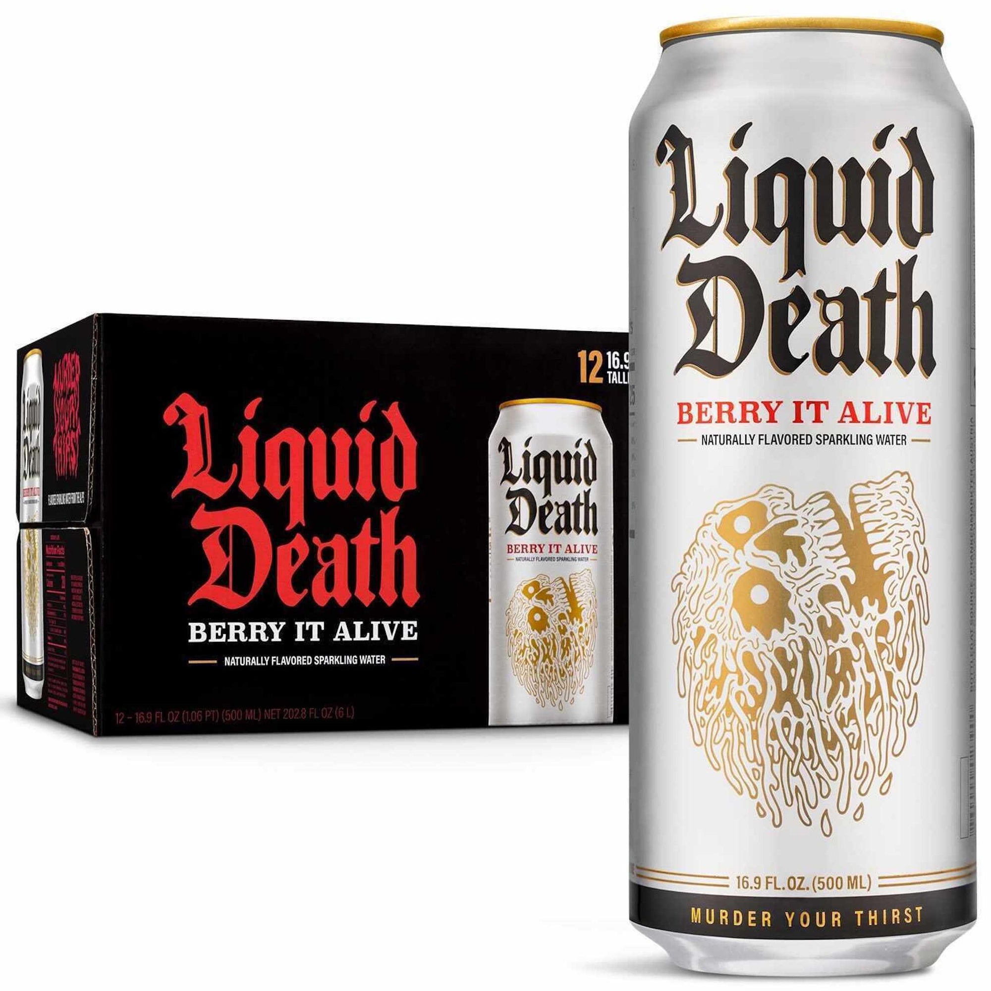 LIQUID DEATH WATER 12 CANS /500ml