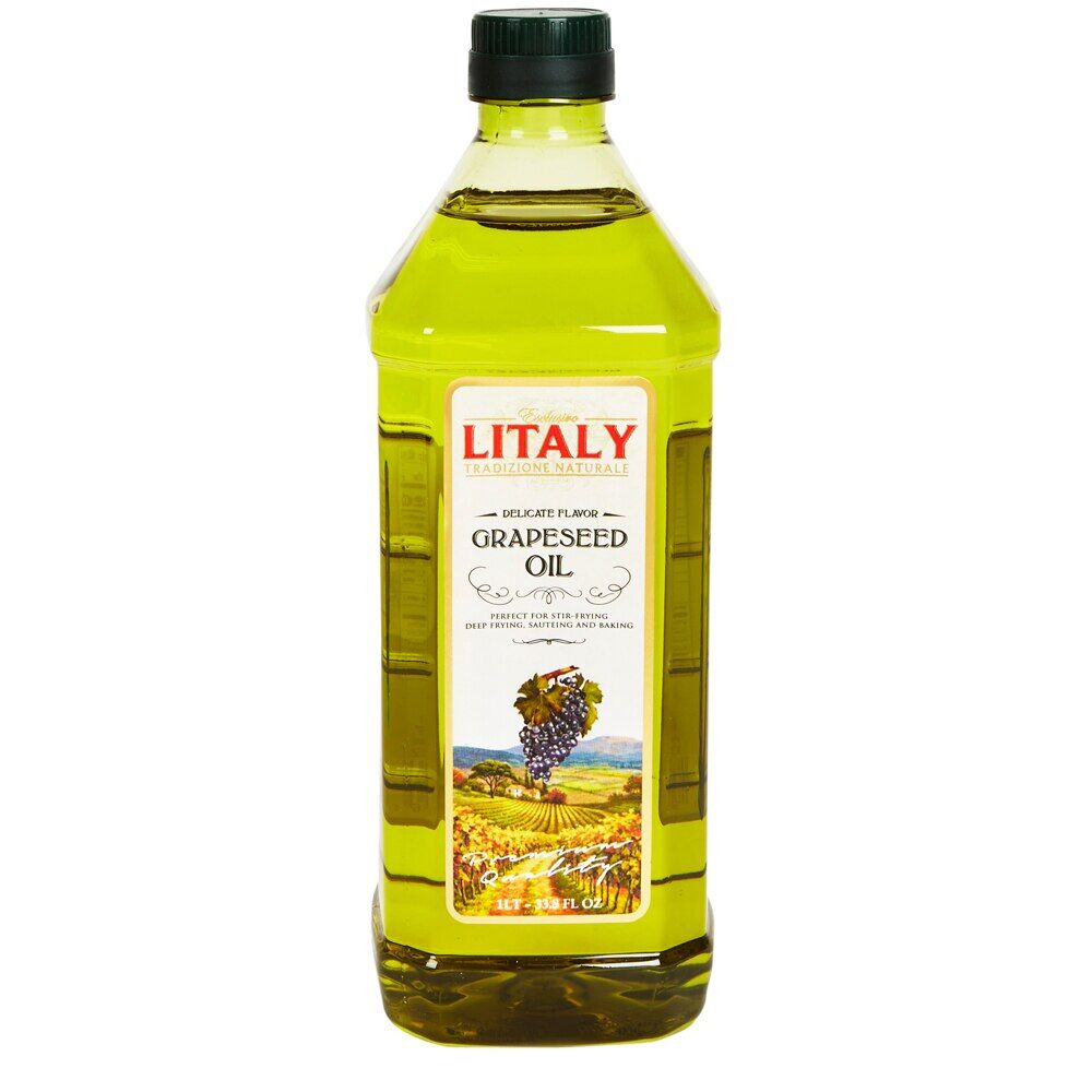 LITALY GRAPESEED OIL (PET) 12/34OZ