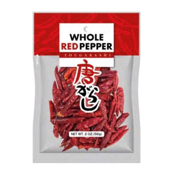 MASUDA CHILI WHOLE DRY RED PEPPER 24/2OZ