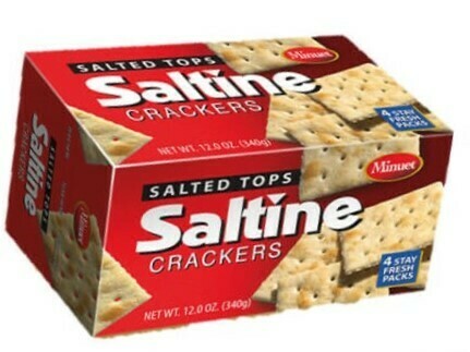 MINUET SALTINE CRACKERS 12 / 12 OZ