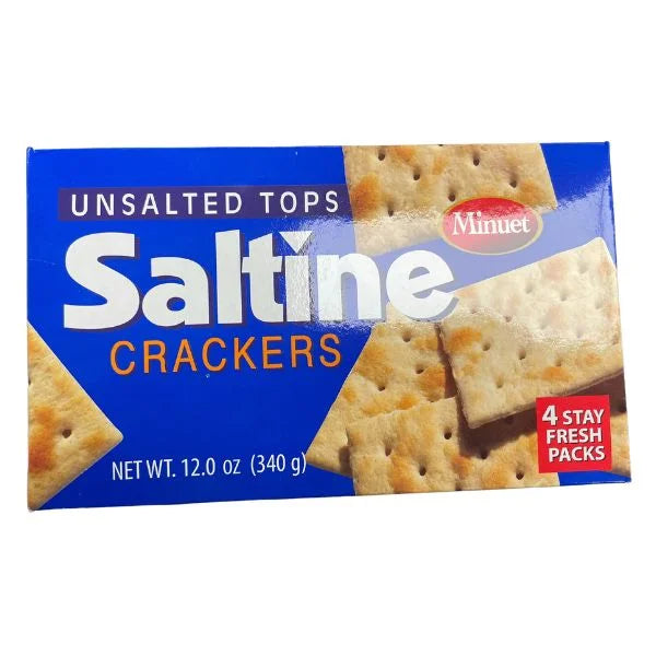 MINUET SALTINE CRACKERS 12 / 12 OZ