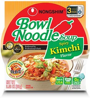 NONGSHIM  BOWL NOODLE  12 PACK / 3OZ