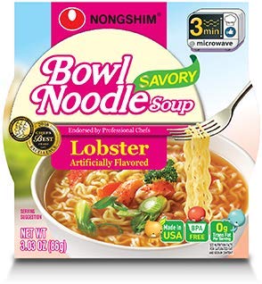 NONGSHIM  BOWL NOODLE  12 PACK / 3OZ