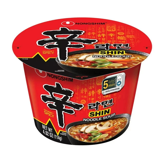 NONGSHIM SHIN BIG BOWL  NOODLE  12/4.02OZ