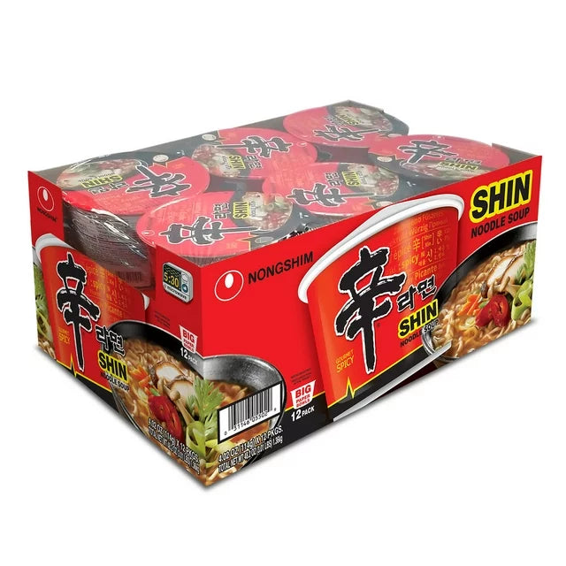 NONGSHIM SHIN BIG BOWL  NOODLE  12/4.02OZ