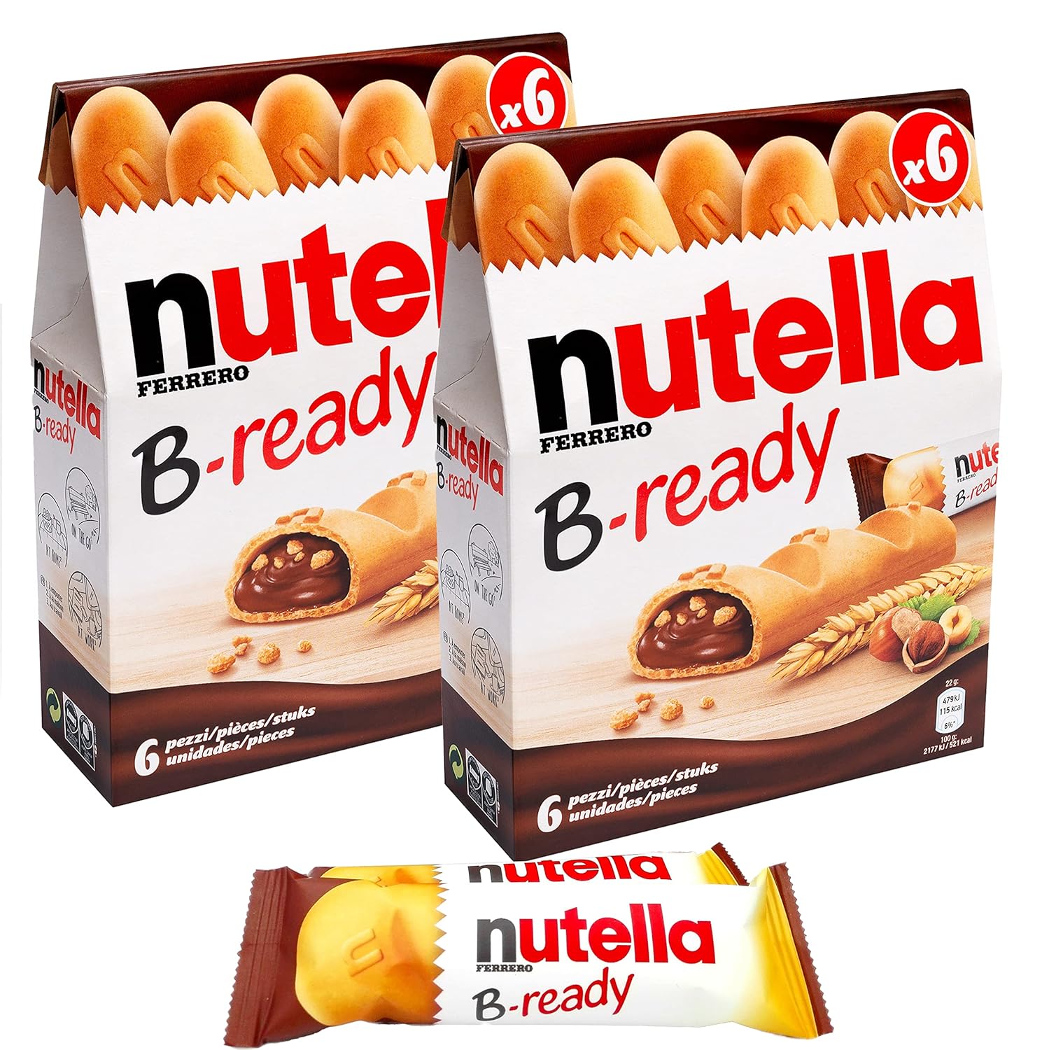 NUTELLA B-READY 132g /16 PACK