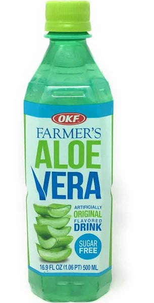 OKF ALOE VERA DRINK SMALL SIZE 20 / 16.9OZ