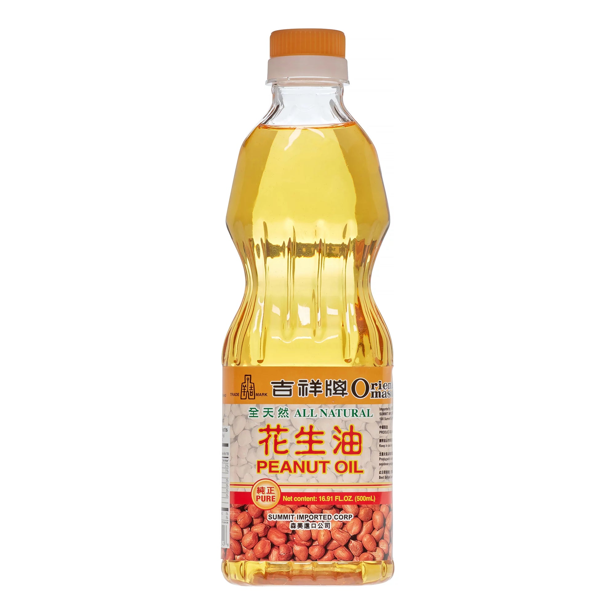 ORIANTAL MASCOT PEANUT OIL PURE 18/16 OZ