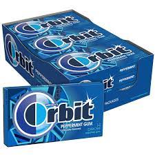 ORBIT GUM SUGAR FREE 12 PACK