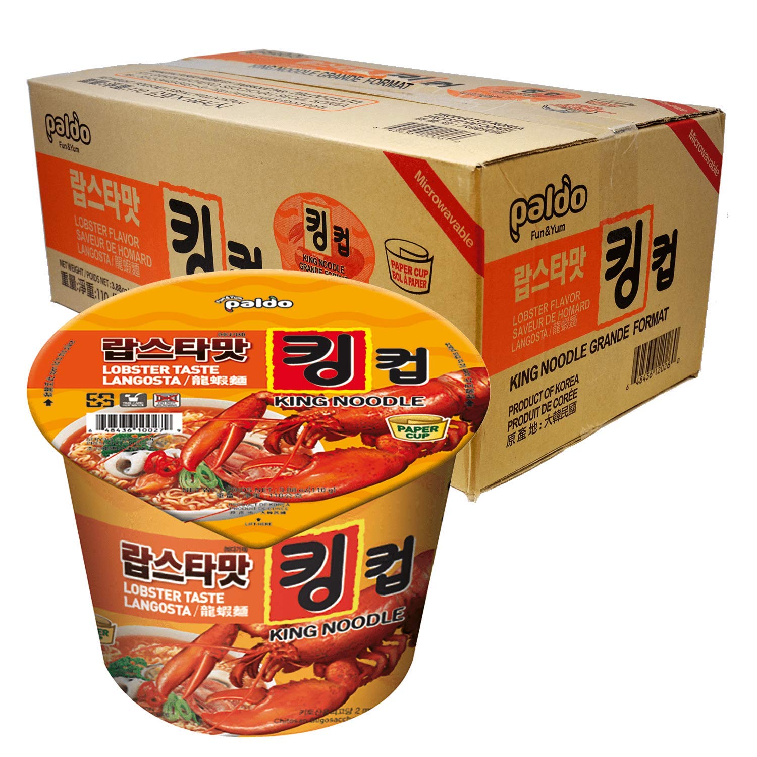 PALDO  KING CUP NOODLE 16 / 3.88oz