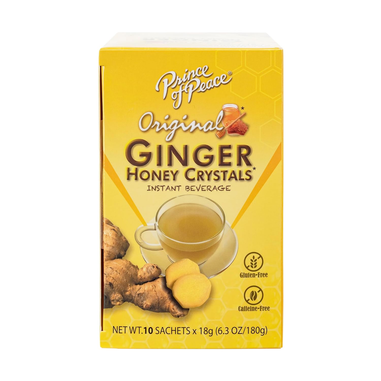 PRINCE OF PEACE GINGER TEA (HONEY CRYSTAL) 36/10 tb