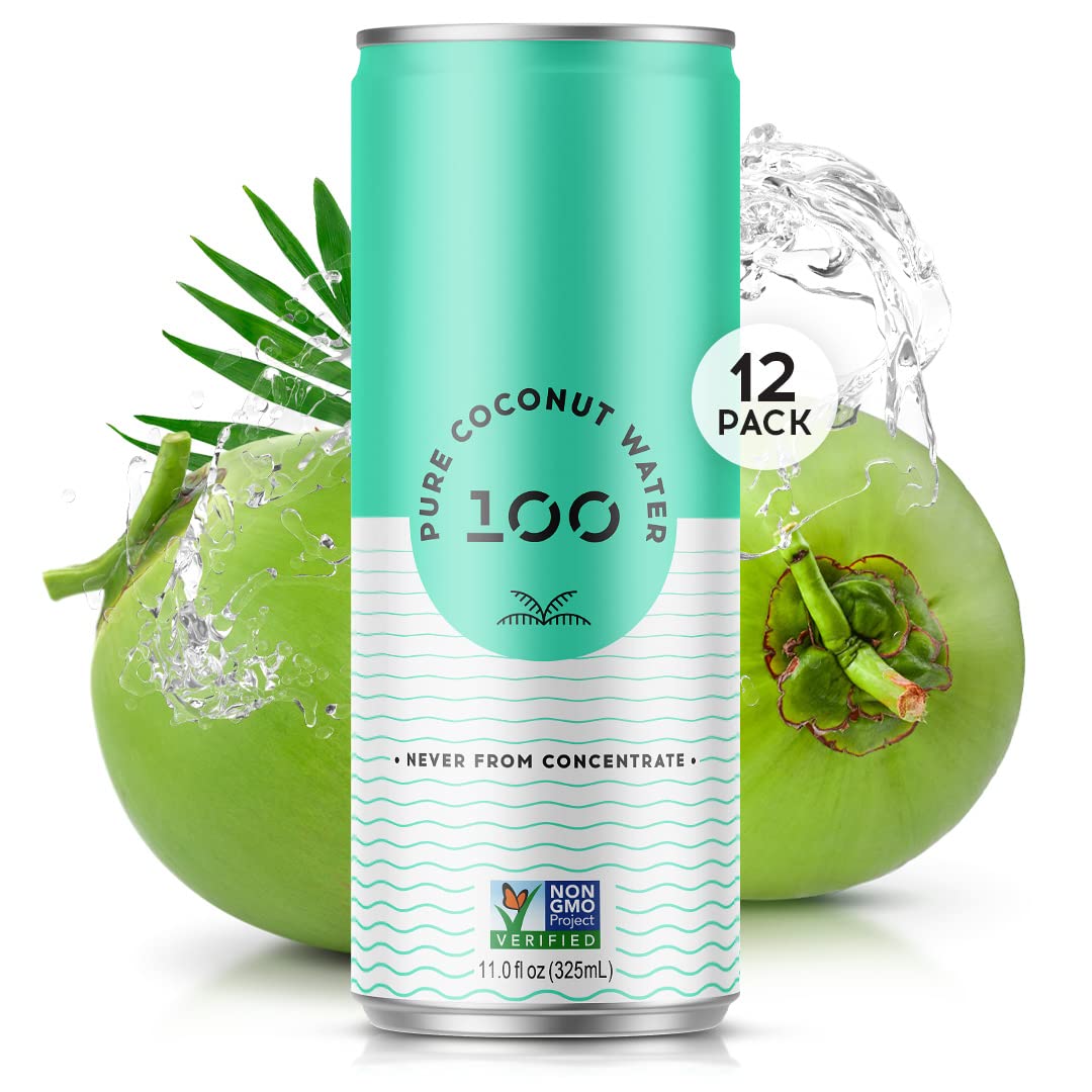 PURE COCONUT WATER CAN 12/16.57 OZ