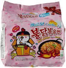 SAMYANG CHICKEN RAMEN  8 PACKS / 5 PCS