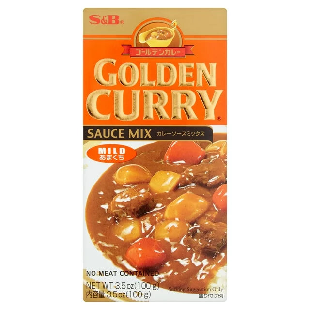 S&B GOLDEN CURRY  12/3.2OZ