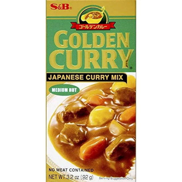 S&B GOLDEN CURRY  12/3.2OZ