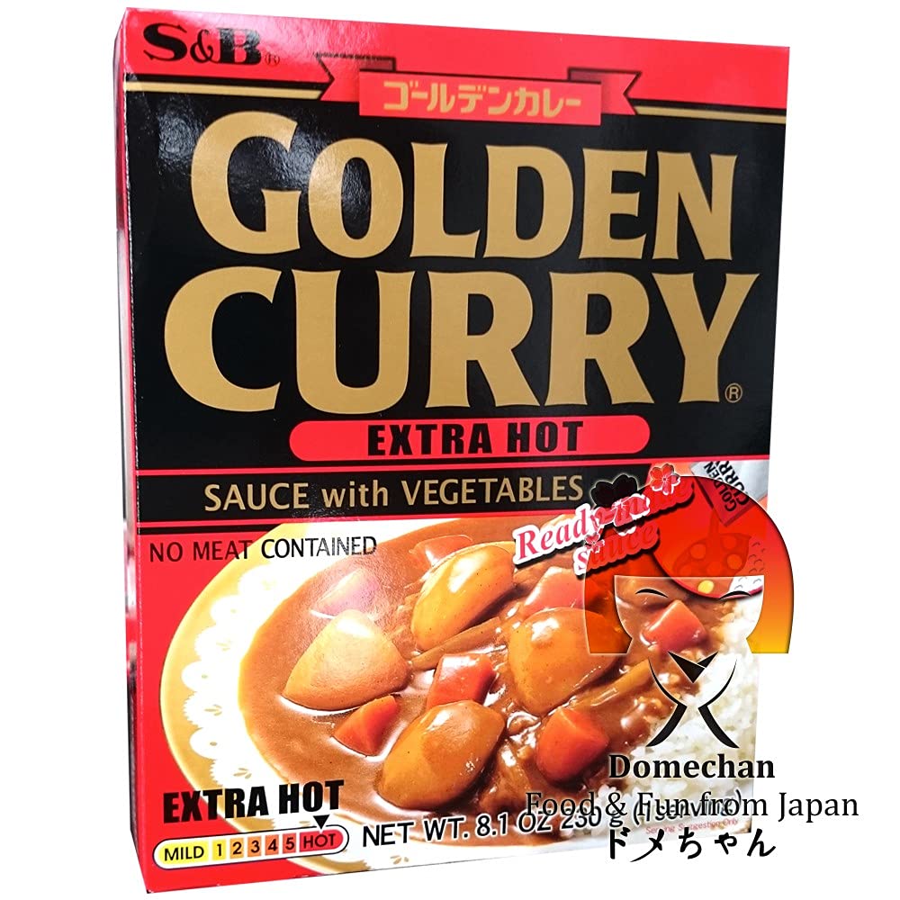 S&B GOLDEN CURRY READY TO EAT  10/8.1 OZ