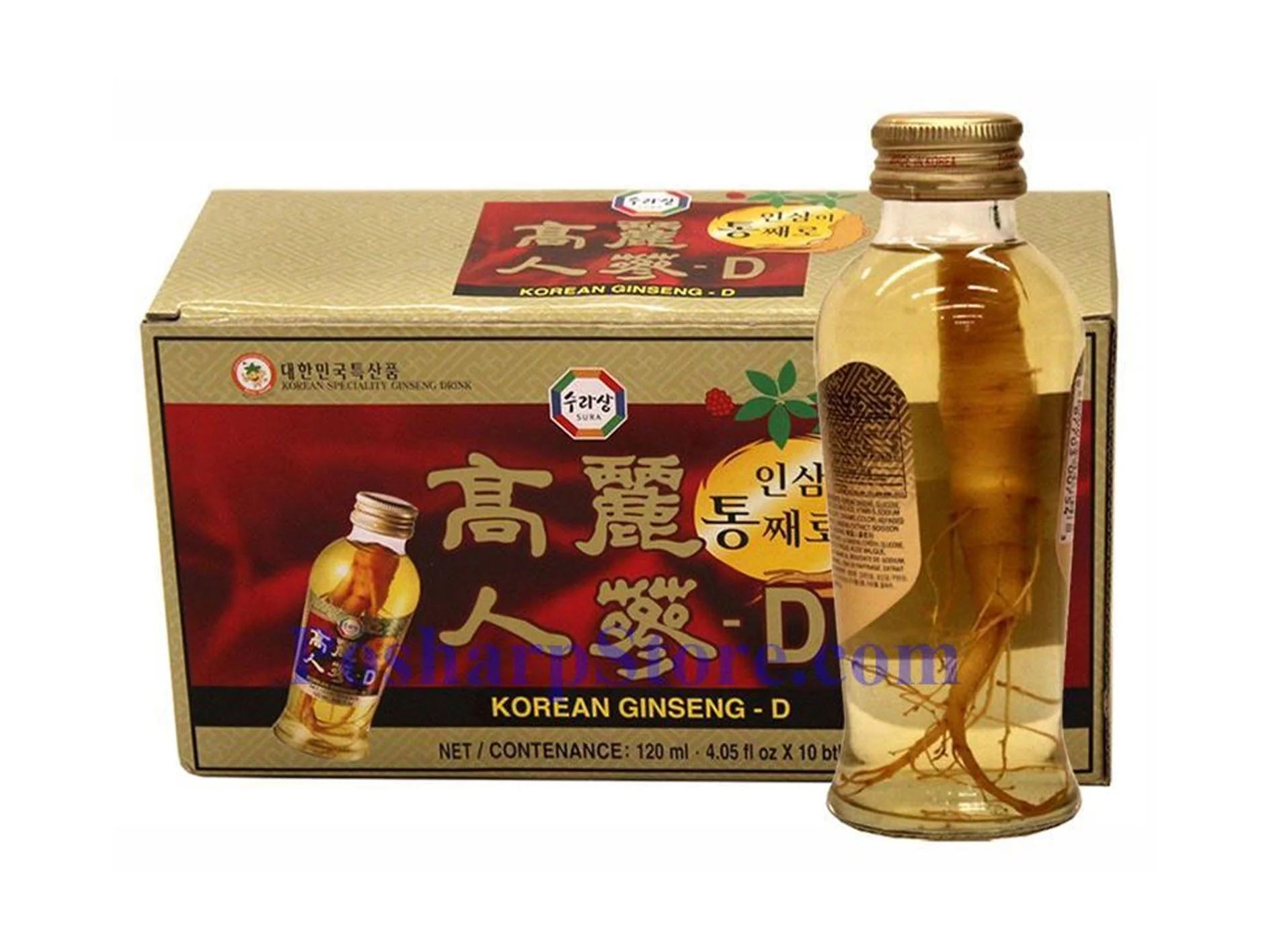 SURASANG KOREAN GINSENG-D DRINK 10/120ml