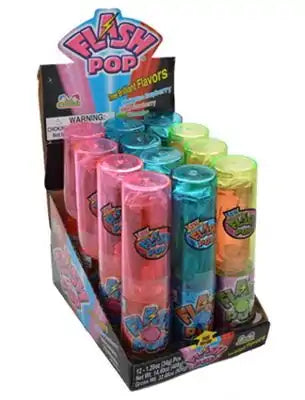 KIDS MANIA FLASH POP TOY CANDY 12 PCS