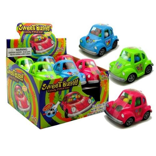 KIDS MANIA TOY CANDY SWEET BUGGY 12 PCS