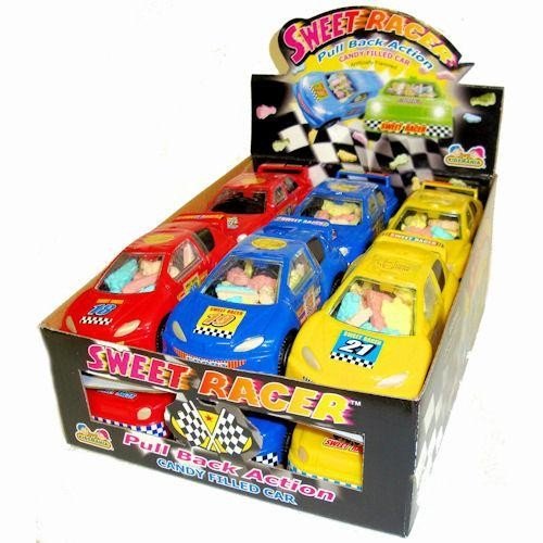 KIDSMANIA TOY CANDY SWEET RACE 12 PCS