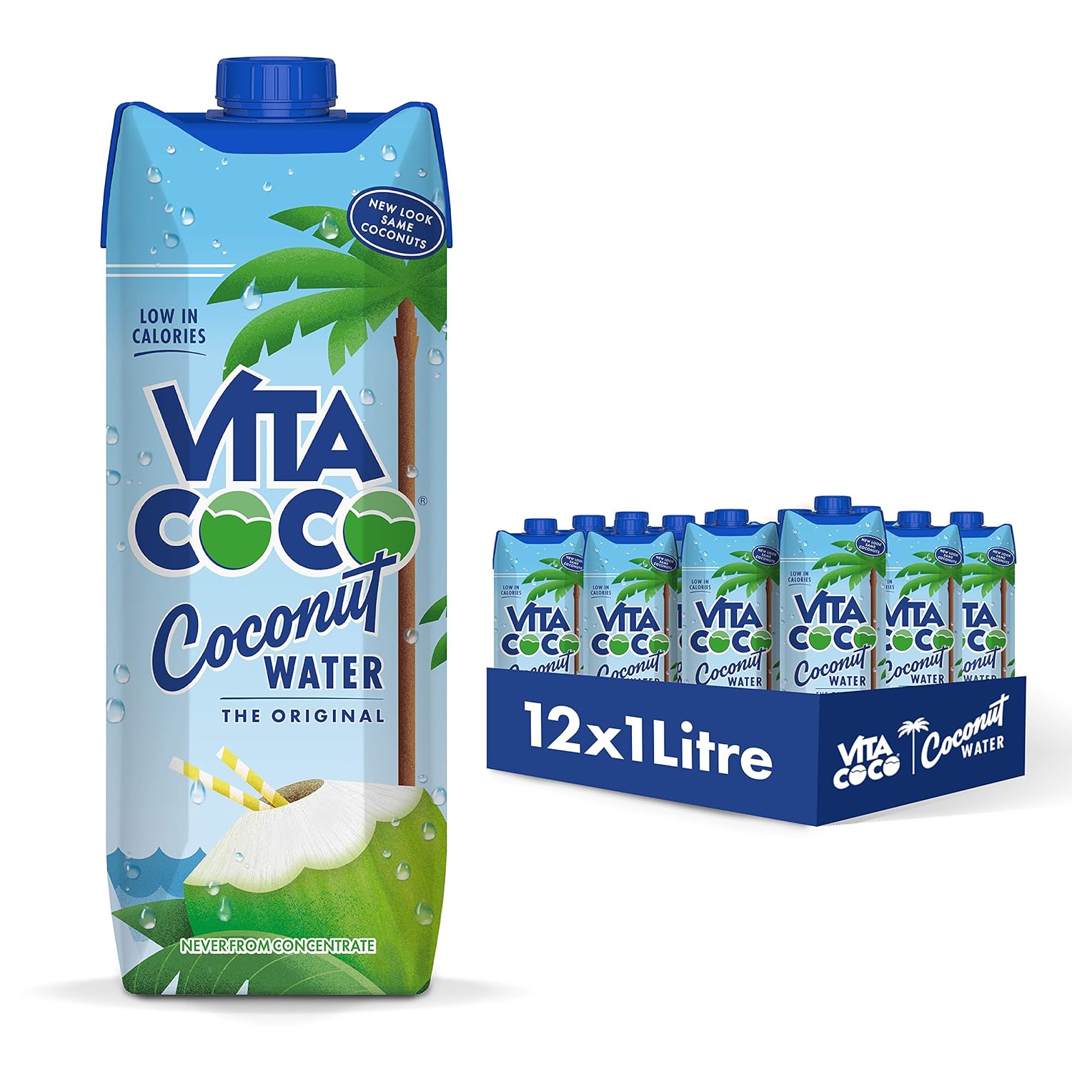 VITA COCONUT WATER 12 BOTTLE