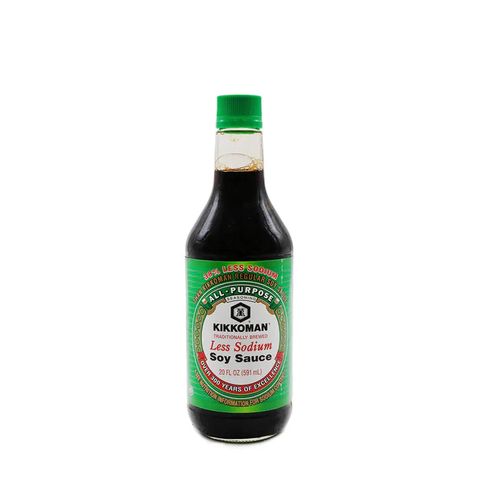 KIKKOMAN LESS SODIUM SOY SAUCE