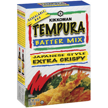 KIKKOMAN TEMPURA BATTER MIX (BOX) 12/10OZ