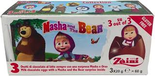 ZAINI EGG CHOCOLATE WITH TOY 48/20gm